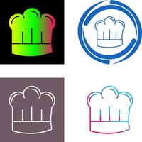 Chef Hat Icon Design vector