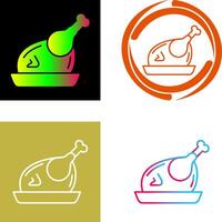 Chicken Icon Design vector