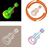 diseño de icono de guitarra vector