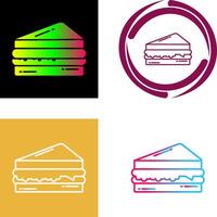 diseño de icono de sandwich vector