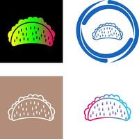 tacos icono diseño vector