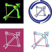 Crossbow Icon Design vector