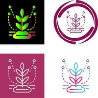 Irrigation System Icon Design vector