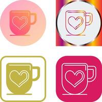 Mug Icon Design vector