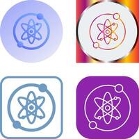 Proton Icon Design vector