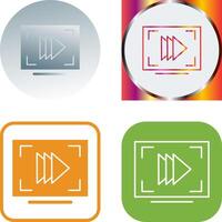 Slow Motion Icon Design vector