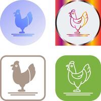 Poultry Icon Design vector