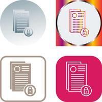 Privacy Icon Design vector