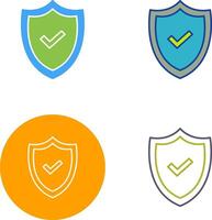 Shield Icon Design vector