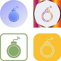Bomb Icon Design vector