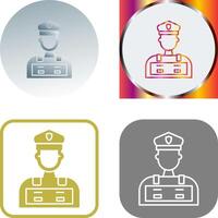 Police Man Icon vector