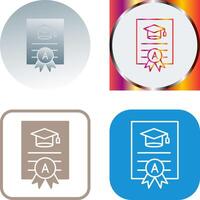 Report Card Icon vector