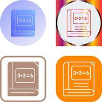 Math Icon Design vector