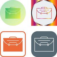 Suitcase Icon Design vector