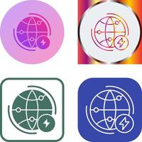 Globe Earth Icon vector