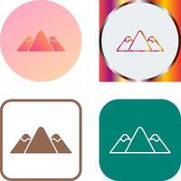 Mountain Icon Design vector