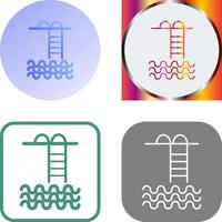 Swiming pool Icon vector