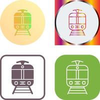 Tram Icon Design vector