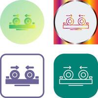 Collision Icon Design vector