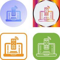 Remote Icon Design vector