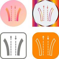 Way Icon Design vector