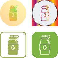 Water Bottle Icon Design vector