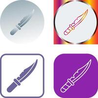 Knife Icon Design vector