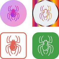 diseño de icono de araña vector