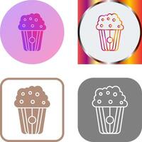 Pop corn Icon vector