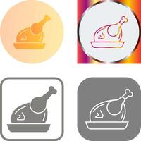 diseño de icono de pollo vector