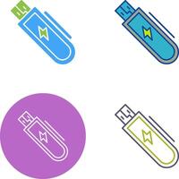 Usb Icon Design vector