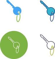 Key Icon Design vector