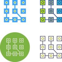 Pattern Icon Design vector