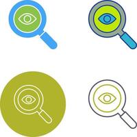 Detective Icon Design vector