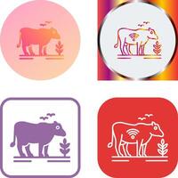 Cattle Icon Design vector