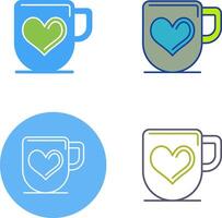 Mug Icon Design vector