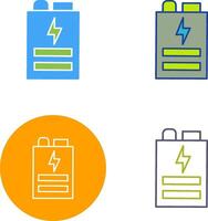 Battery Icon Design vector