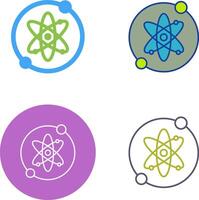 Proton Icon Design vector