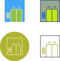 Elevator Icon Design vector