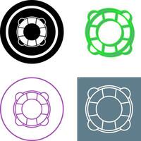 Life Preserver Icon Design vector