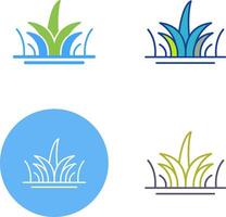 Grass Icon Design vector