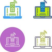 Remote Icon Design vector