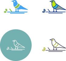 Bird Icon Design vector