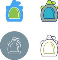 Canteen Icon Design vector