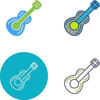 diseño de icono de guitarra vector