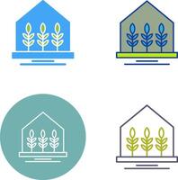 Farm House Icon Design vector