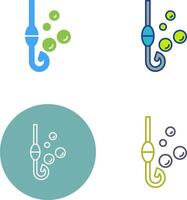 Fishing Hook Icon Design vector