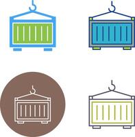 Container Icon Design vector