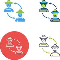 Connect Icon Design vector