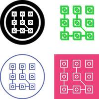 Pattern Icon Design vector